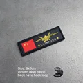 Woven label patch 2