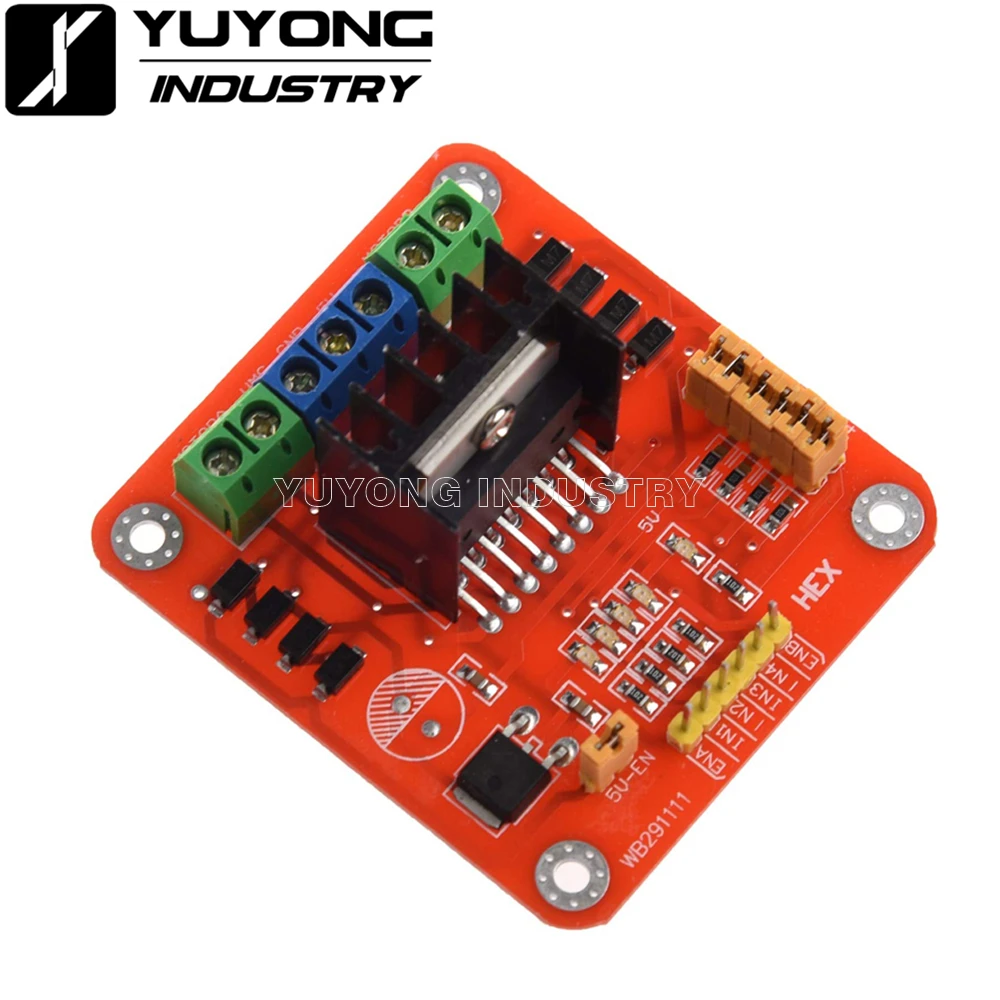 Thiết Bị Điện Tử Thông Minh L298 Mô Đun L298N Dual Cầu DC Động Cơ Bước Driver Shield Mở Rộng Bộ Điều Khiển Ban Cho Arduino DIY Ki