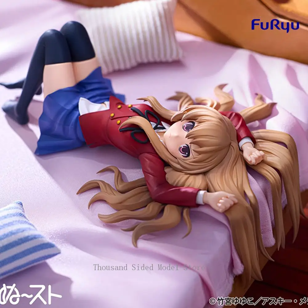 

Оригинальная фигурка FuRyu Noodle Stopper Toradora! Фигурка Айсака Тайги, коллекционная модель из ПВХ, аниме-подарок, кавайная кукла