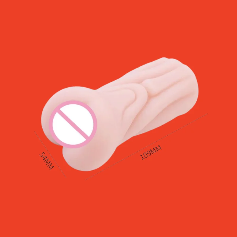 Aircraft Cup 3 Channel Textured Stroker Soft Realistic Silicone Reusable Pocket Pussy Sex Toy for Men view 5