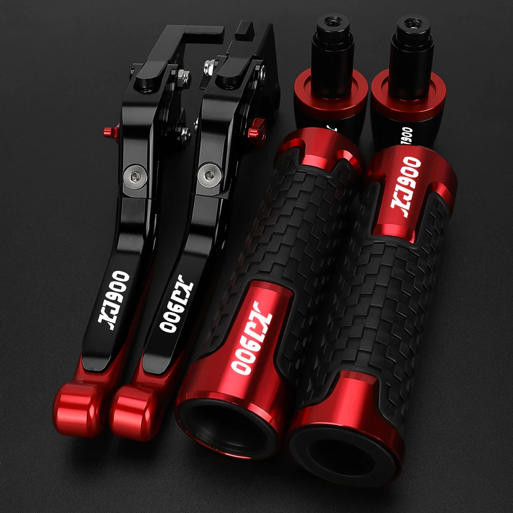Motorcycle Aluminum Adjustable Brake Clutch Levers Handlebar Hand Gripss FOR YAMAHA XJ900 XJ 900 1996 1997 1998 1999 2000-2001