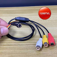 1080P CCTV 3.6mm mini Lens MINI AHD 1200TVL Cameras micro HD AV BNC CCTV Microphone Audio Pickup Device 720P Camera For AHD  DVR
