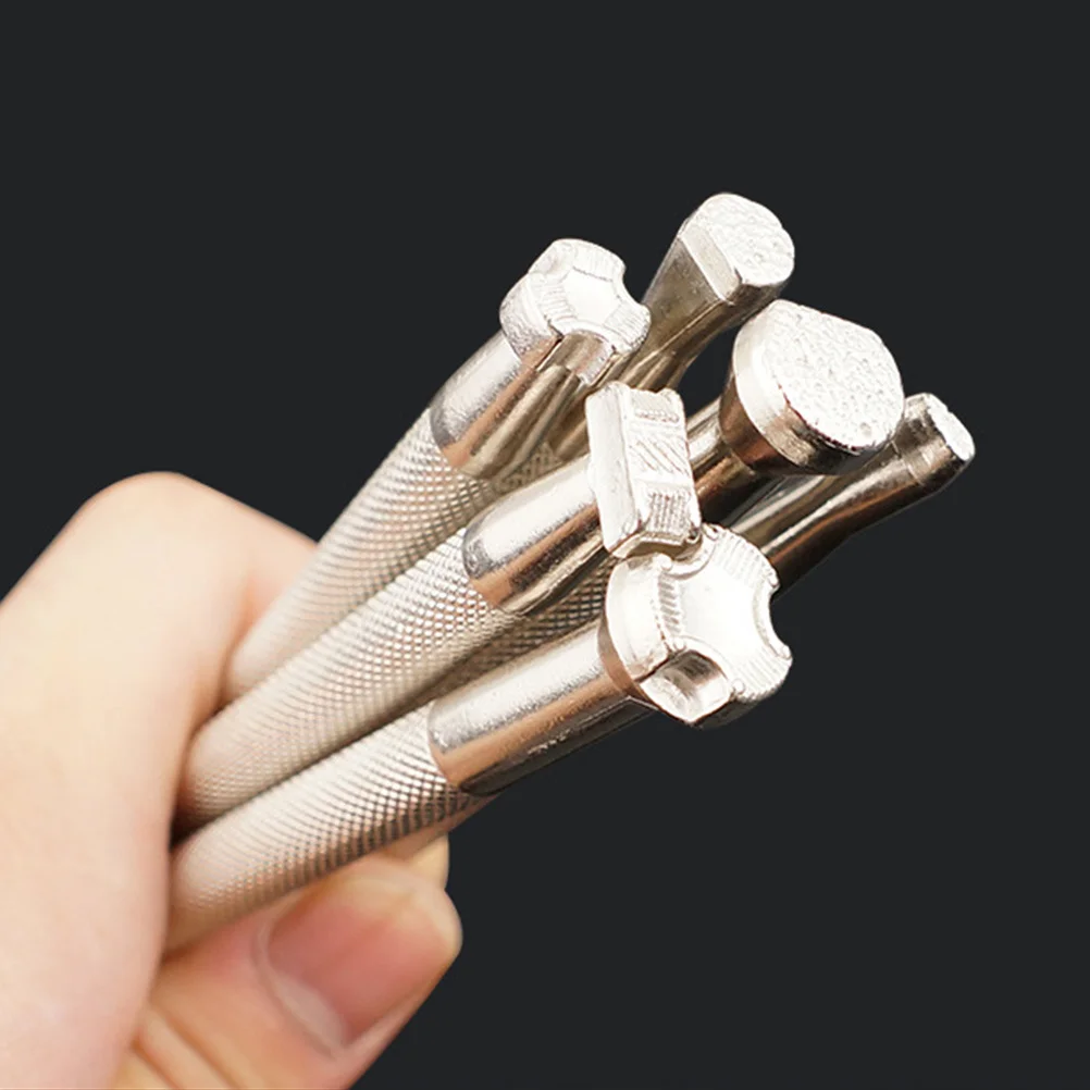 

6pcs Carving Tool Set Engrave Mold For Diy Stamping Craft Work Pattern Making Kit Stamping Mold Carving Printing