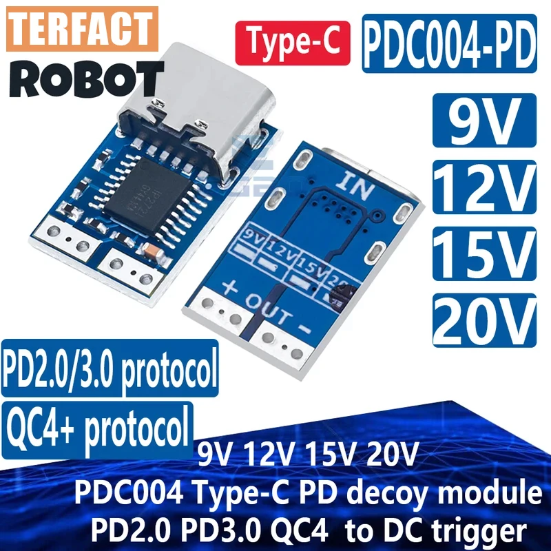 1-10PCS Type-C Pd D…