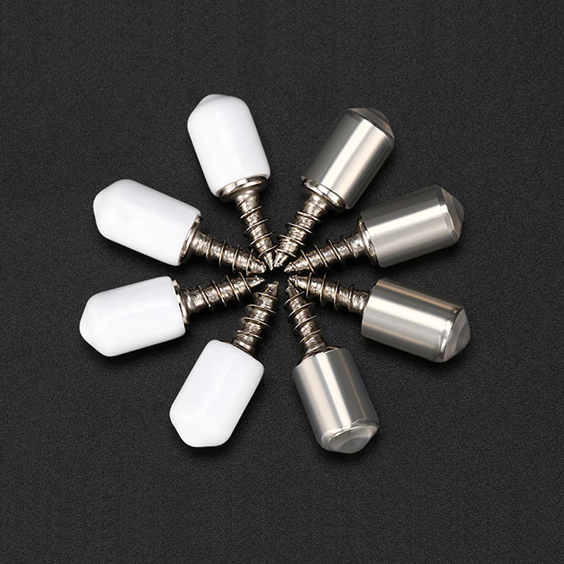4PCS Non Perforated Cross Screw Laminated Board Partition Board Grain Tray Nail Cabinet Wardrobe Fixed Support Storage Rack