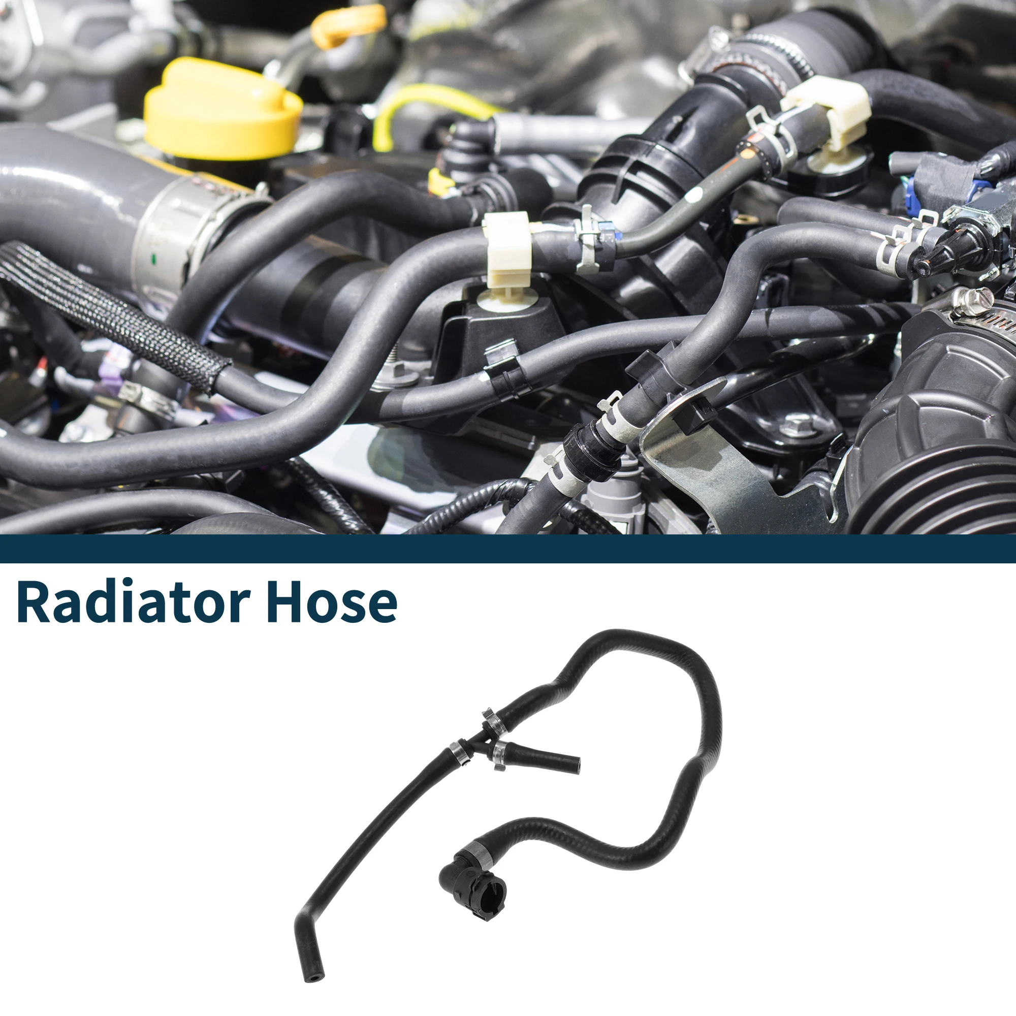 

Motoforti Шланг радиатора Шланг обогревателя Выпускной шланг радиатора для BMW 5 серии 03-04 No 17127519254 Труба охлаждающей жидкости