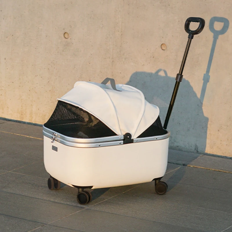 

Легкие переноски для собак, переноски для кошек для путешествий на открытом воздухе, дышащие, ветрозащитные, для переноски домашних животных, легкие интерактивные коляски для домашних животных, принадлежности