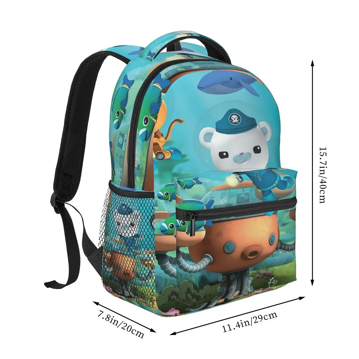 Octonauts załogą jeden plecak na co dzień