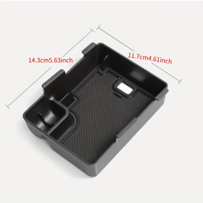 قسط ABS مخصص وحدة التحكم المركزية صينية ل MG MG3 2023-2025 دائم المضادة للانزلاق مسند الذراع صندوق تخزين اكسسوارات السيارات التصميم