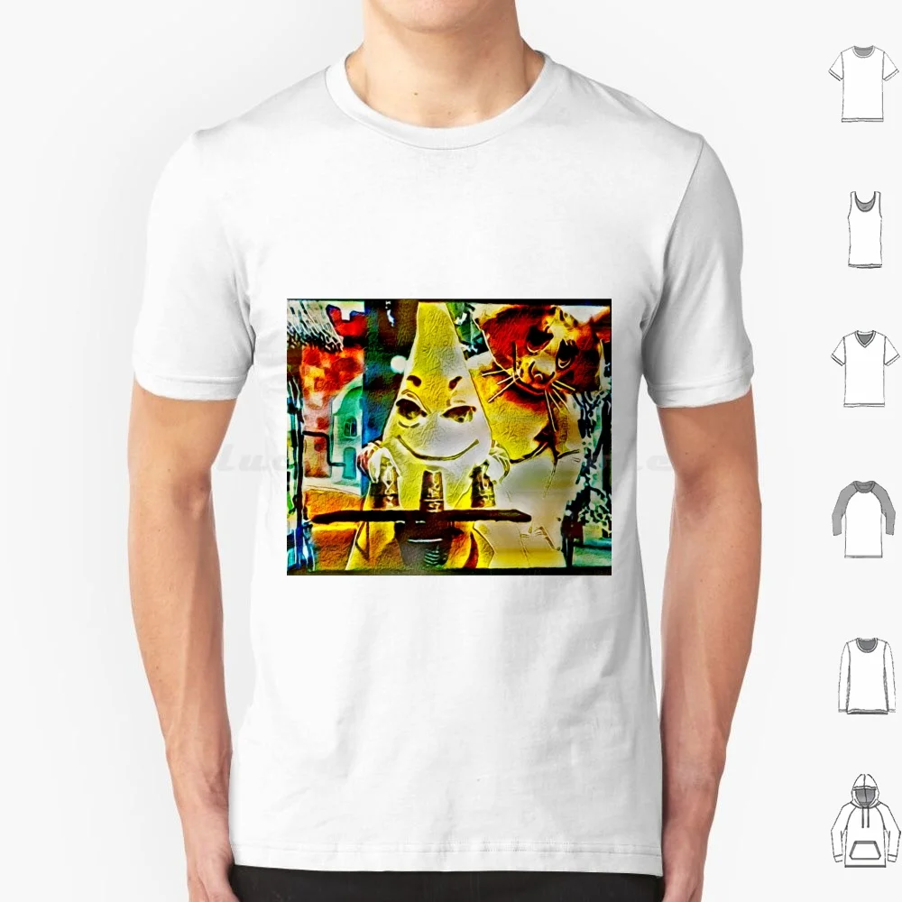 Wizbit Wooly Wierd Wonder T Shirt Big Size 100% Cotton Pop Tv Film Movies Cinema Motion Puppet Classic Wizbit England English