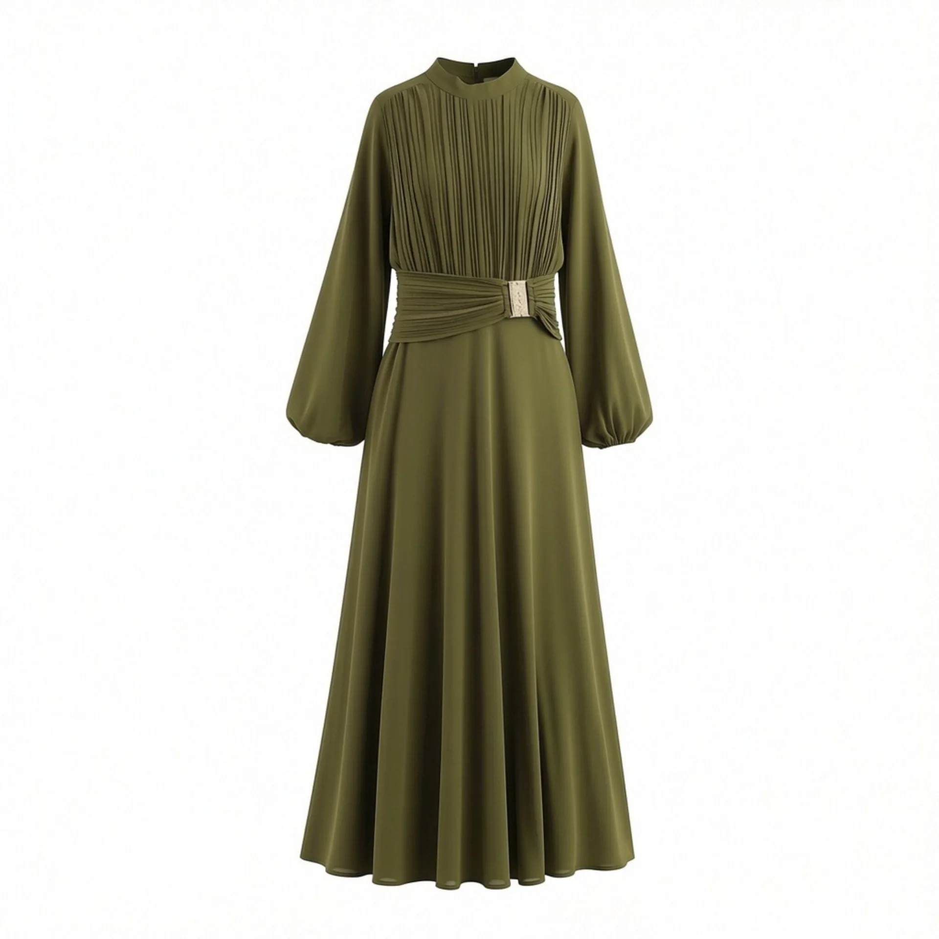 

Withered European And American Style Fashion, Intellectual Elegance, Commuting Style, Waist Cinching Dress Woman Clothes Dress