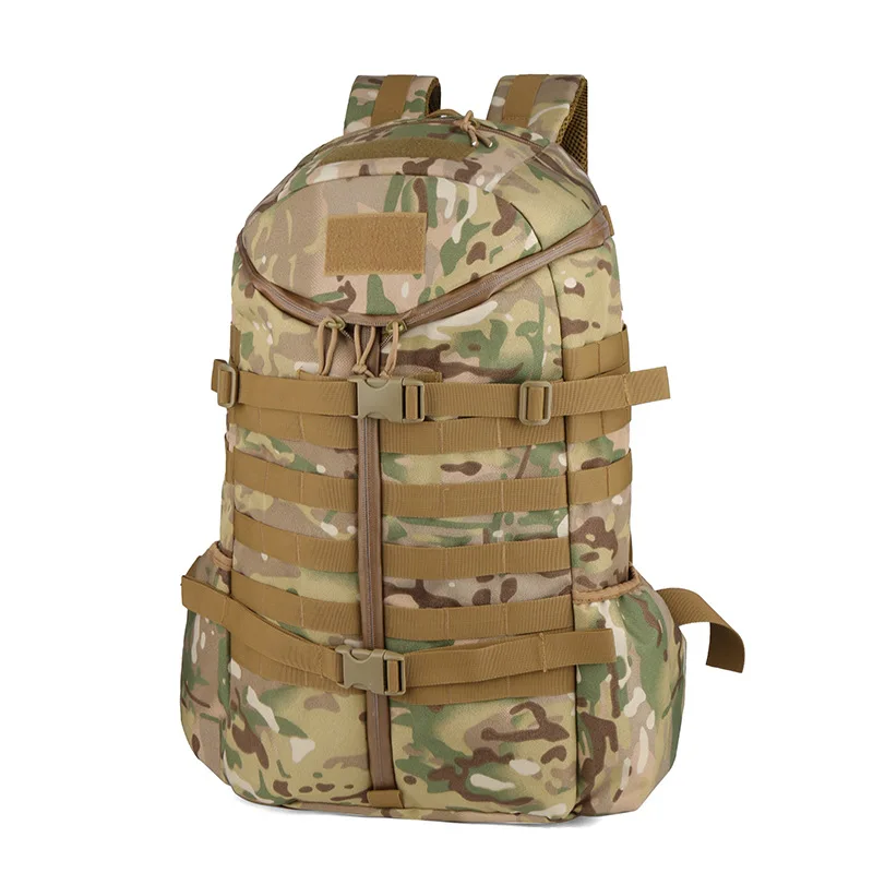 Outdoor camouflage tactical backpack adventure camping mountaineering shoulder bag waterproof wear Outdoor supplies travel bag