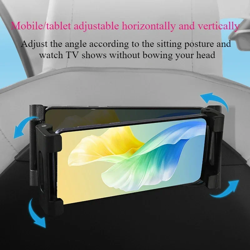 

Rear Seat Back Bracket For Tesla Model 3/Y/X/S/3 360Degree Rotati Tablet Mobile Phone Headrest HolderTesla Car Accessories