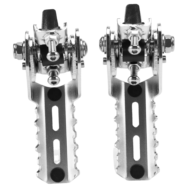 Motorcycle Highway Front Foot Pegs Folding Footrests Clamps 22-25Mm For PAN AMERICA 1250 PA1250 2020 2021