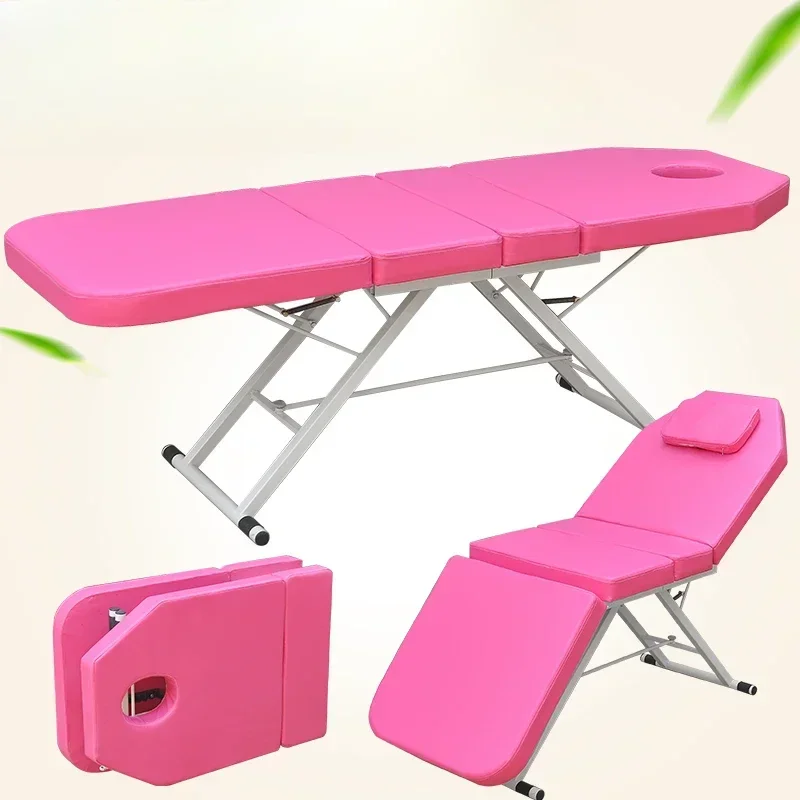 Folding Portable Massage Bed Beauty Spa Examination Physical Therapy Massage Bed Bathroom Camilla Masaje Salon Furniture WZ50MB