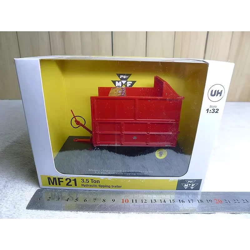 دييكاست UH 1:32 مقياس MF21 3.5 طن البقشيش ماسي فيرغسون جرار سبيكة سيارة نموذج تحصيل لعبة هدية تذكارية العرض