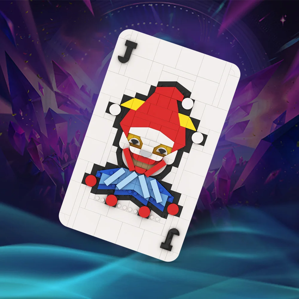 moc-カードゲーム-バラトロ-モデルビルディングブロック-ポーカー-ジョーカー-フィギュア-パーティー-卓上ゲーム-ブリック-カジュアル-パズル-おもちゃ-大人向けギフト