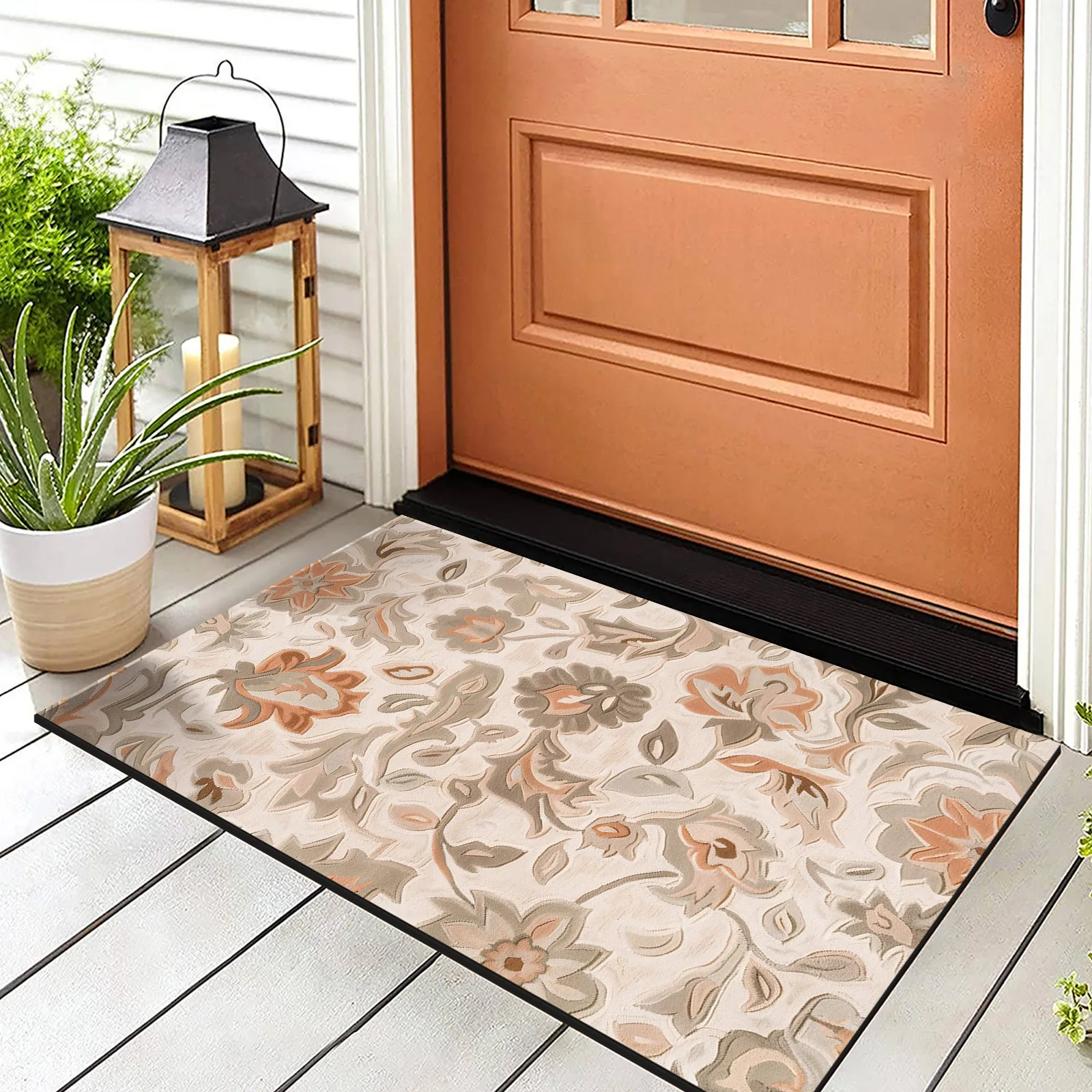 Entrance Door Mat Outside Front Door Doormat Welcome Outdoor Indoor Room Area Rugs Anti-slip Hallway Carpet Washable