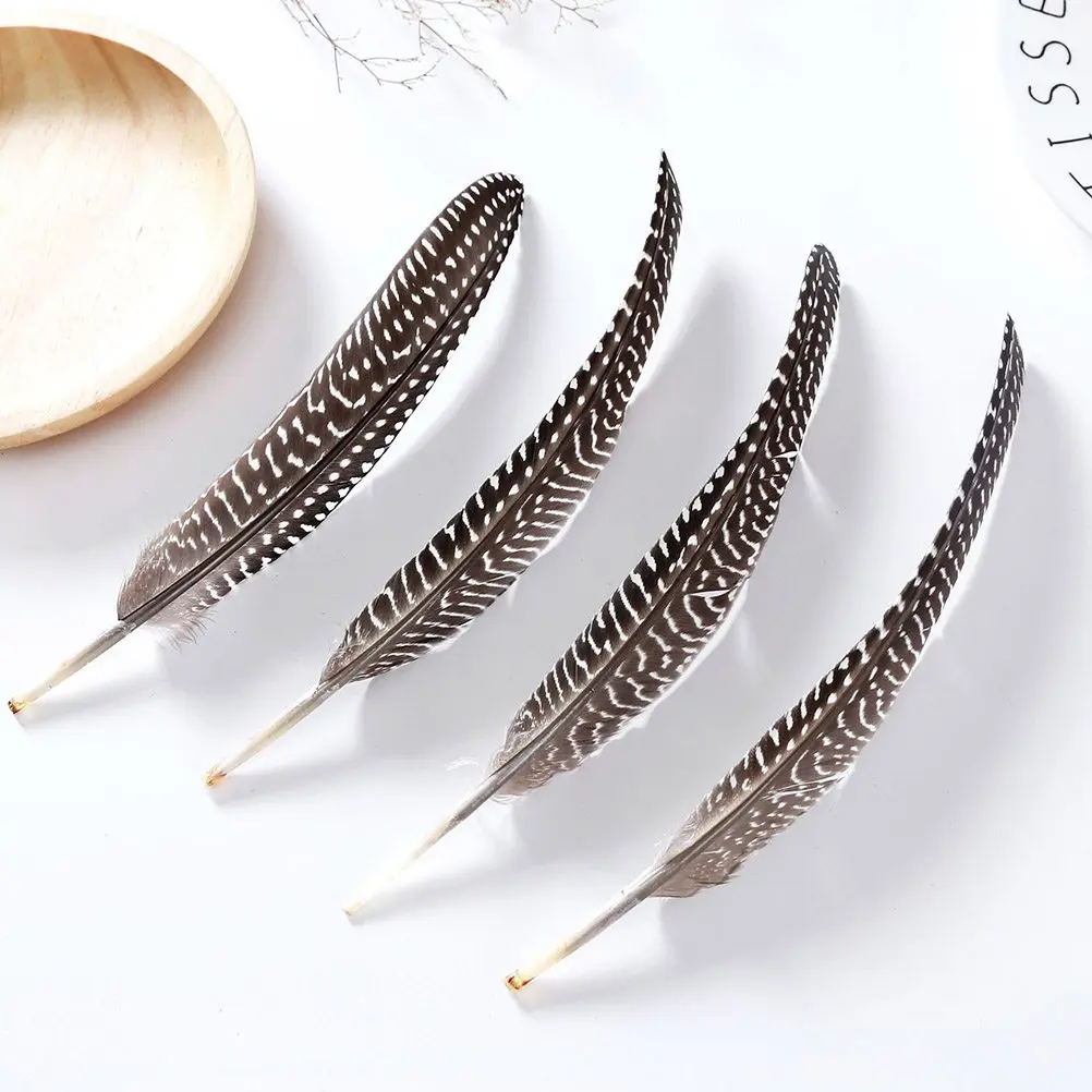 

50Pcs 15-22Cm Real Natural Pheasant Ideal for DIY Crafts Dream Catchers Earrings Necklaces Holiday Decor Garments
