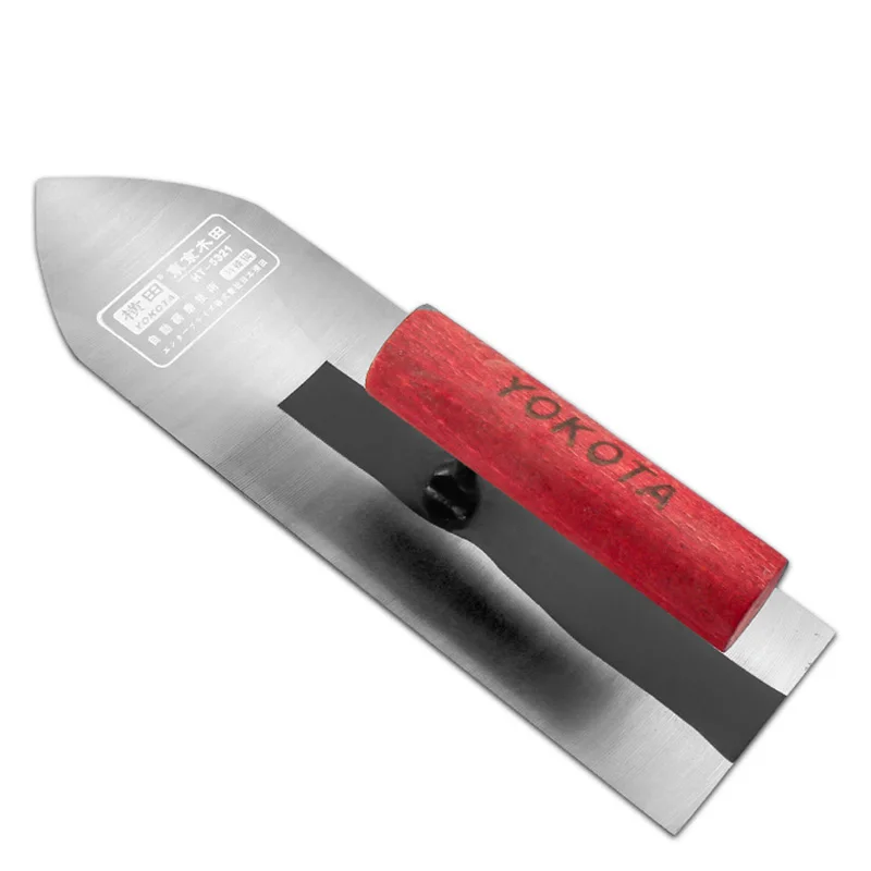 

Острый шпатель 30 см, утолщенный шпатель из нержавеющей стали SK5 для нанесения цементного раствора на стенах