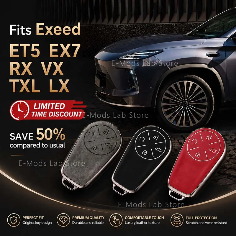 Fits Exeed VX 2025 Accessories Key Case For Exeed ET5 EX7 2025