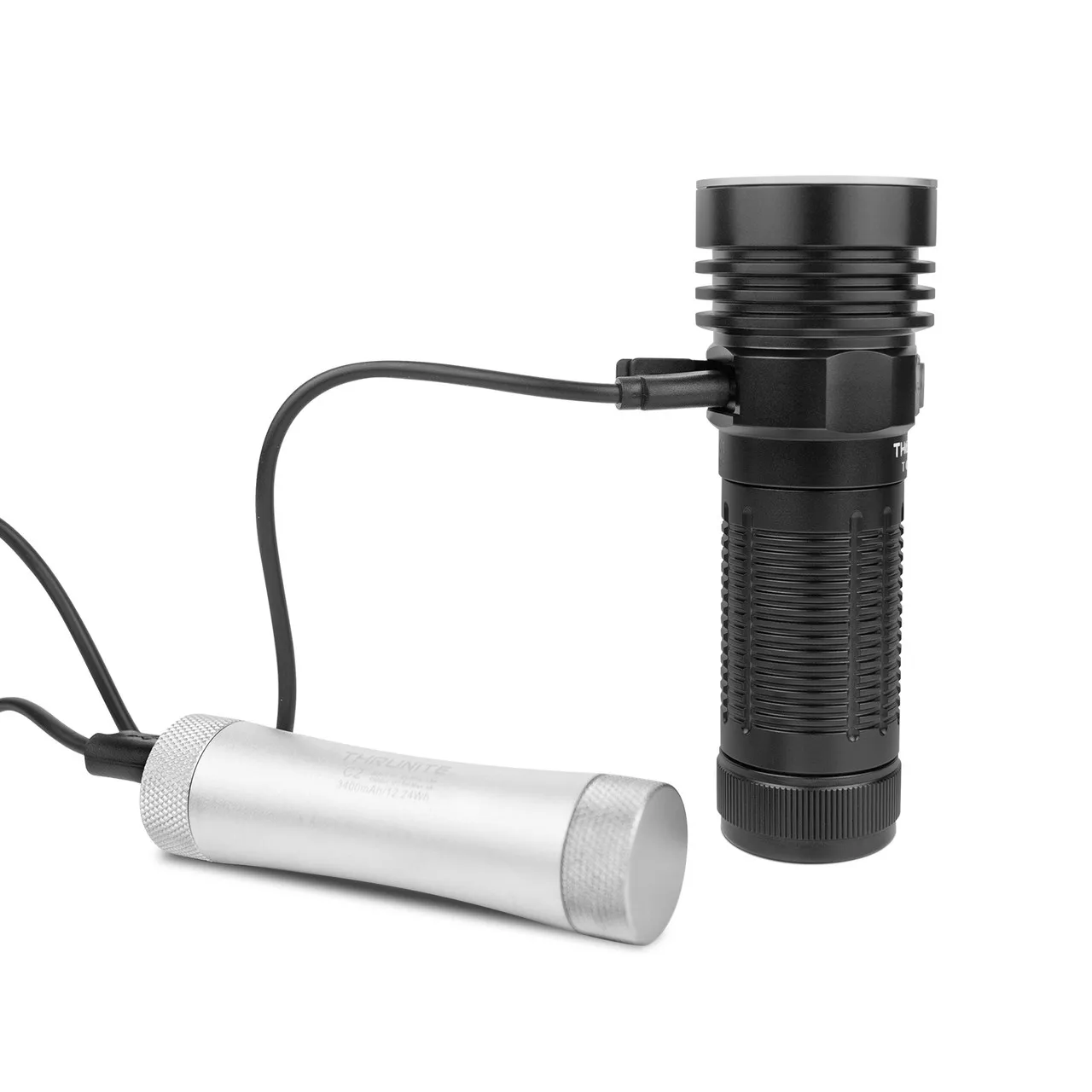 ThruNite-High Lumens lanterna tática, tipo-C de carregamento LED, lanterna portátil, Original CREE XHP70B, TC20 V2, 4000 Lumens