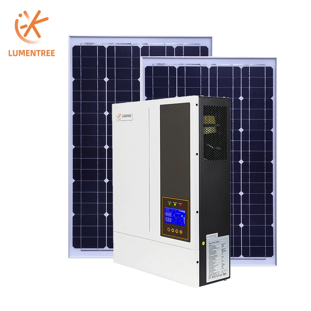 3.6KW 48V Hybrid On/ Off Grid Solar Inverter 3600W Solar Energy Systems with MPPT Pure Sine Wave Inverters