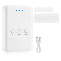 IYBBW-Tuya WIFI Smart Universal Garage Door Opener Door Sensor Wireless Garage Door Controller for Alexa Google EU PLUG