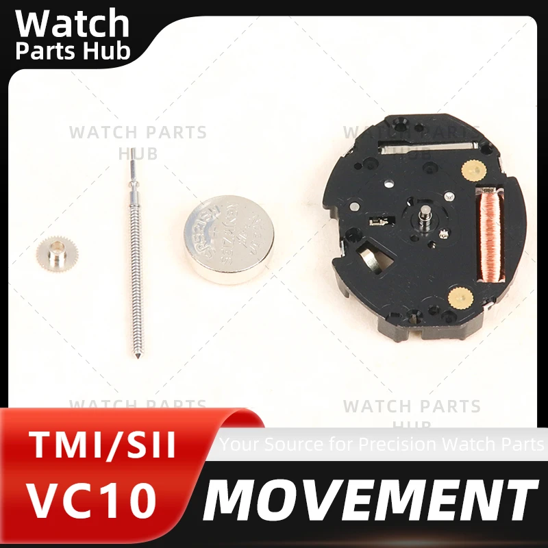 Brand New /tmi VC10 Watch Movement Quartz Movement Vc10e Movement 2 Hands Accessories