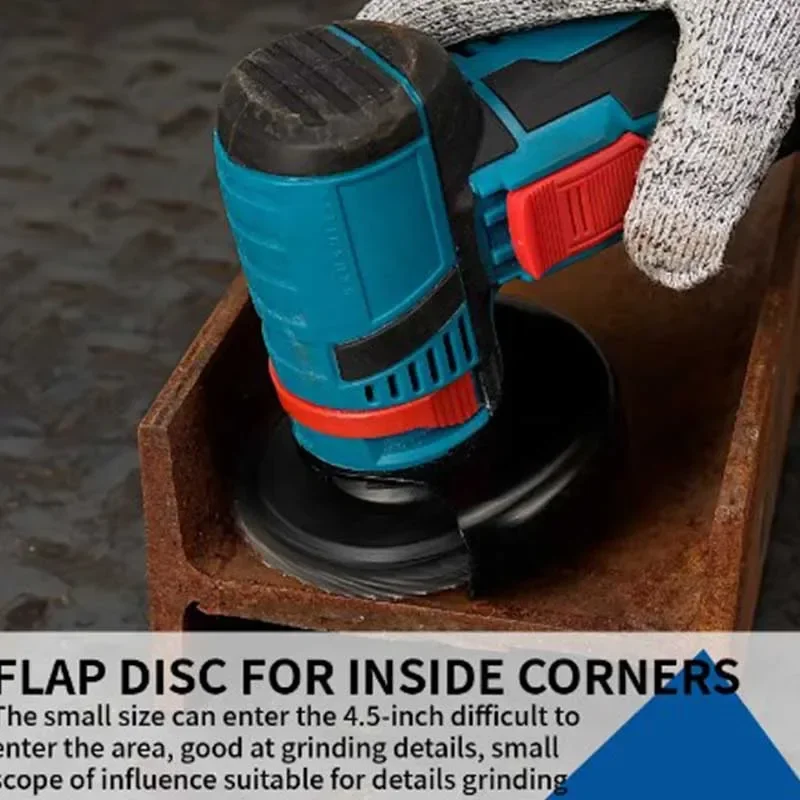 Cakram Penutup 75Mm 3 Inci 3 Buah Roda Pengamplasan Abrasif untuk Penggiling Sudut Aksesori Alat Pemoles Kayu Logam