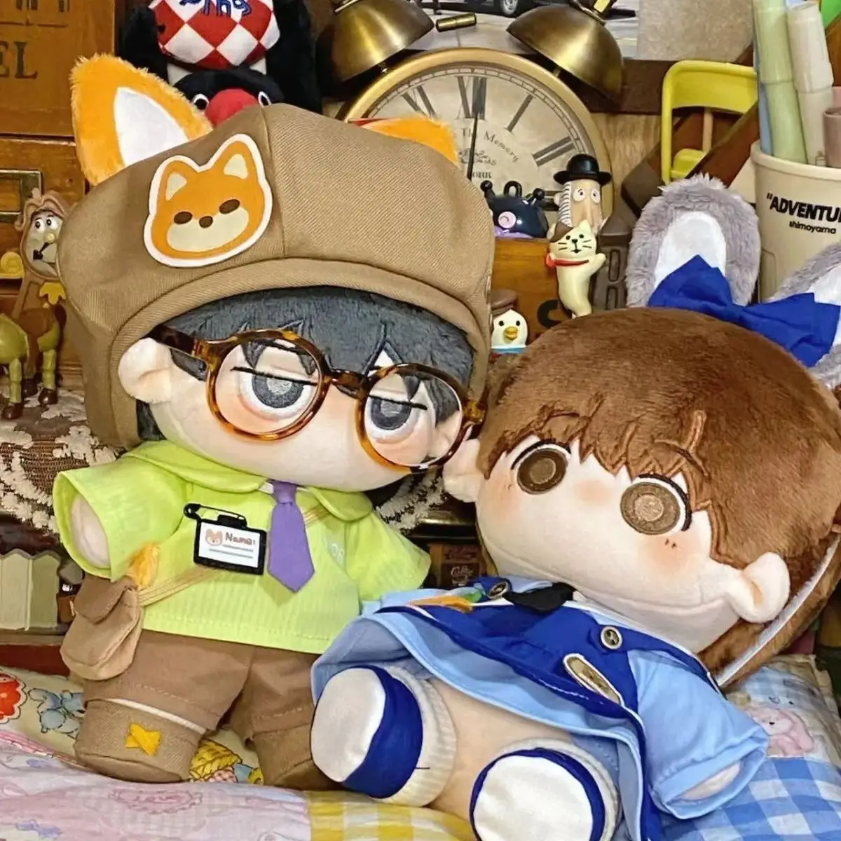 

Комплект одежды для хлопковых кукол 20 см: наряд в стиле кролика и лисы для плюшевых кукол 20 см, милый костюм для переодевания, мягкий и очаровательный подарок