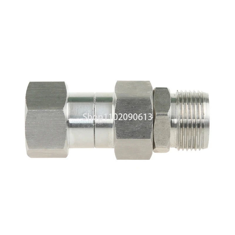 1pc High Pressure Washer Swivel Joint 3/8 Inch Pressure Washer Hose Fittings 4500 PSI 360 Degree Rotation Connector Car Washing