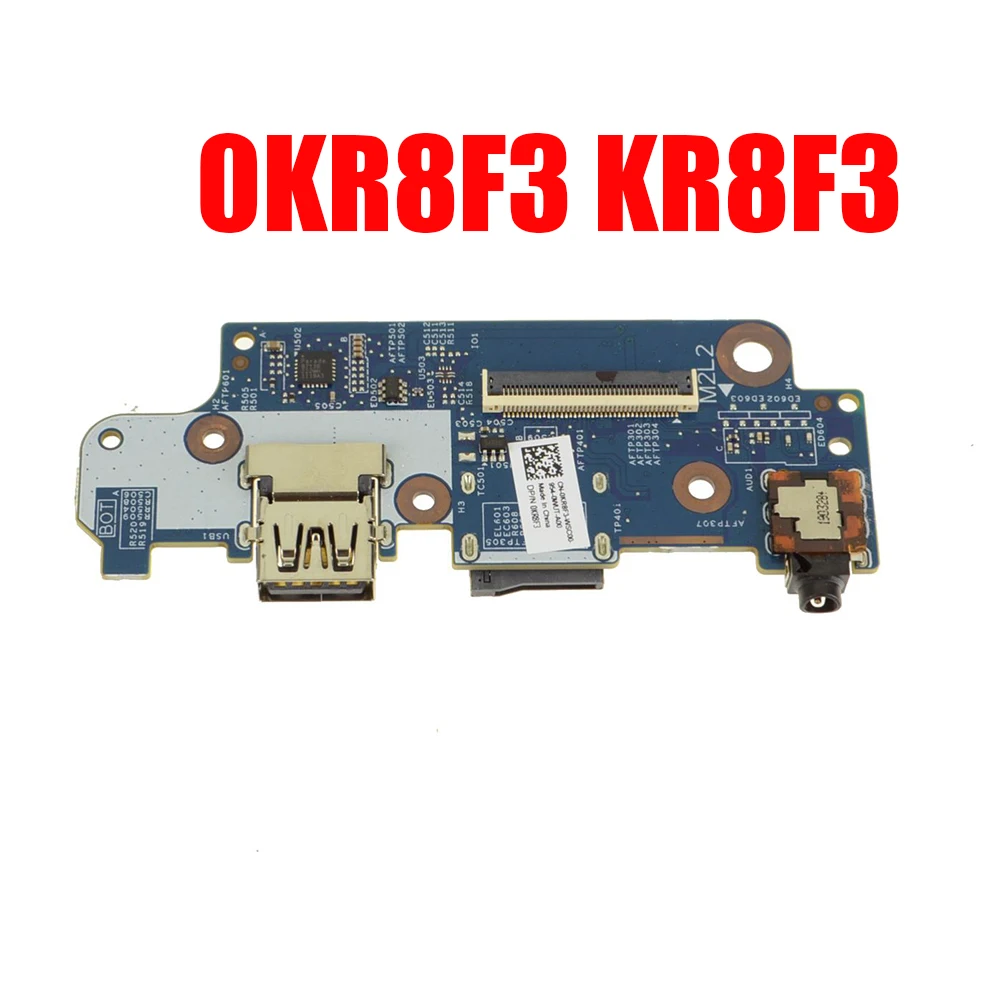 

0KR8F3 KR8F3 Laptop USB/SD Card Reader/ Button IO Board For DELL For Latitude 13 3300 New