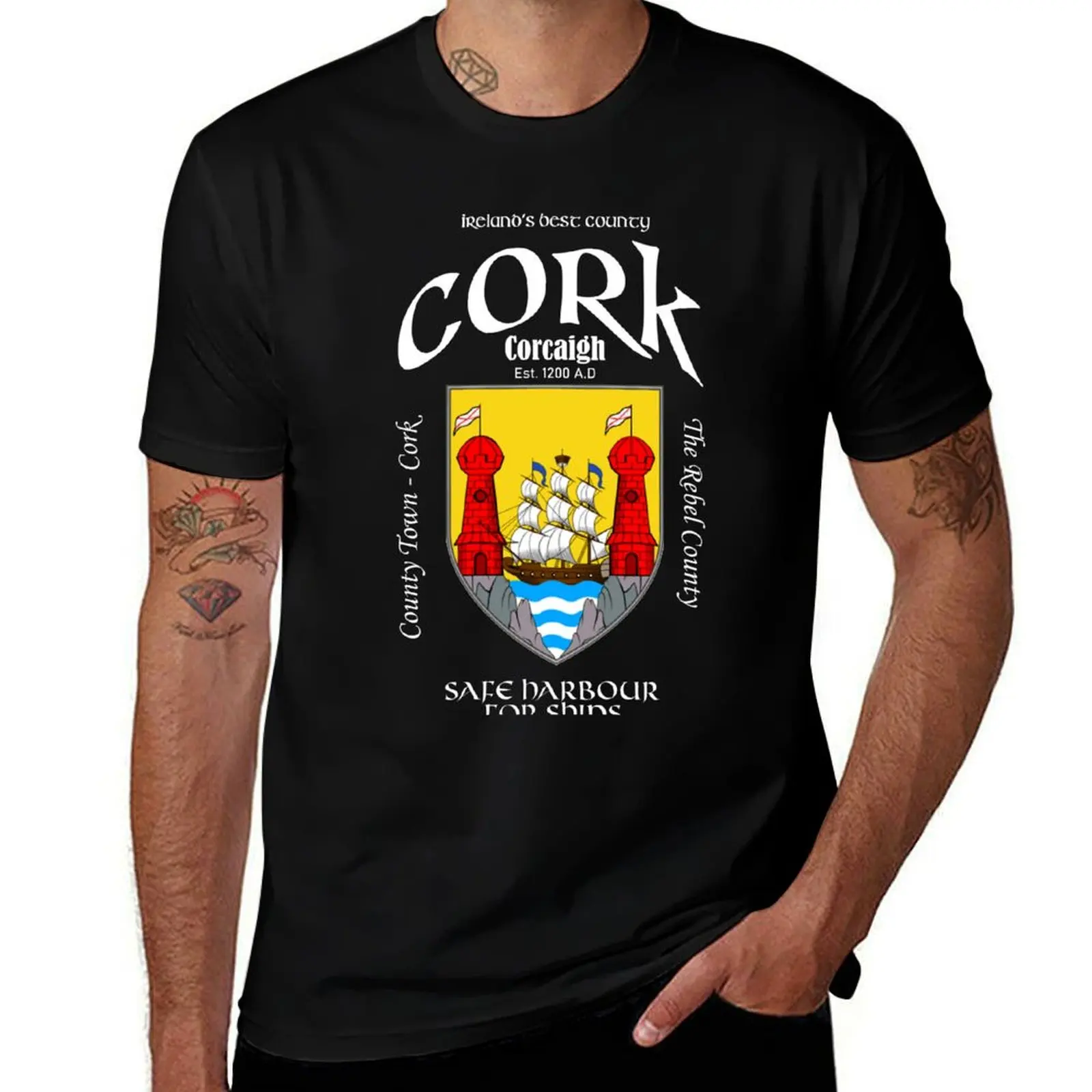 Ireland - Cork T-Shirt blue lock fashion shirts compression shirt men