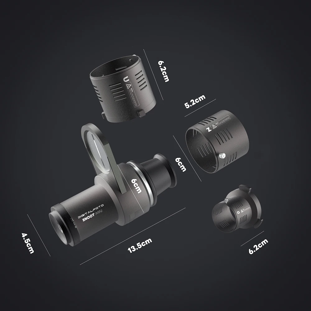 مرفق إسقاط سنوت صغير مع حامل Zhiyun/Ulanzi/Godox