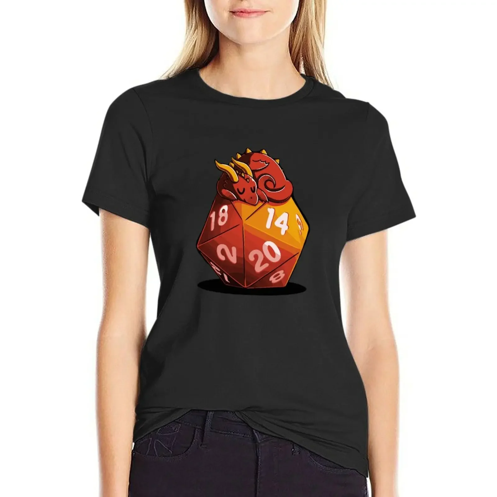 

Don't Wake the Dragon T-Shirt tops sports fans quick-drying plus size tops summer blouses woman 2025