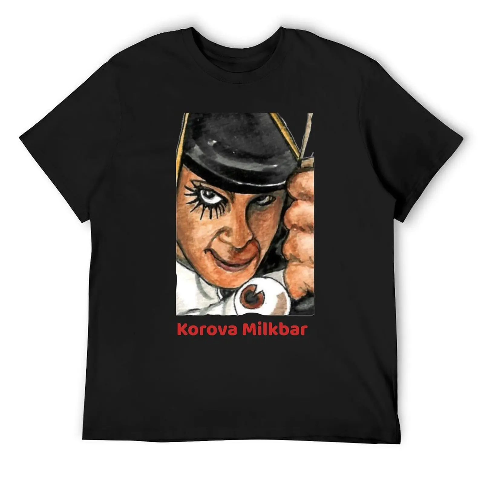 Korova Milkbar / Clockwork Orange / Movie / Alex Thriller T-Shirt vintage clothes tees funny t shirts for men