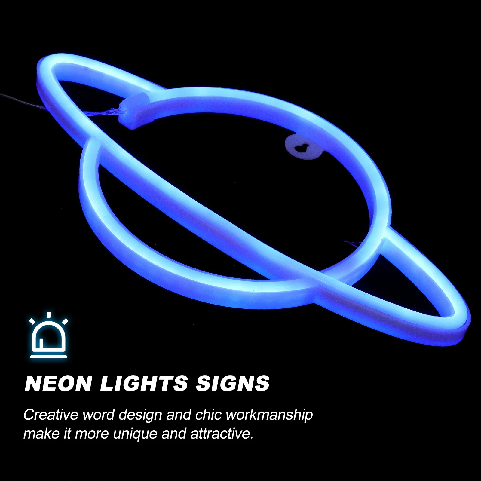 

Planet Neon Sign LED Neon Light Bedroom Wall Decor Romantic Home Decoration LED Signs for Christmas Valentine's