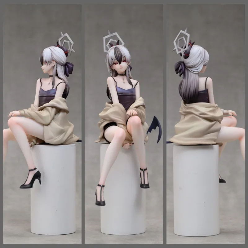 

Game Peripherals Gui Fang Jia Yoko Dress Sitting Position Section Chief Two-dimensional Beautiful Girl Boxed Figure Collection