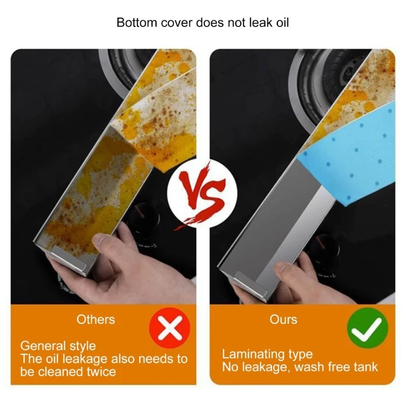 Cotone addensato che assorbe olio per cappa da cucina trappola antigrasso accessorio da cucina a tenuta stagna cappa da cucina