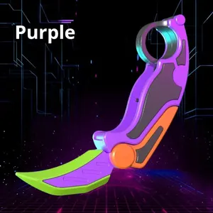 Klappes direktes Fersenmesser, Karottenschmetterlingsklinge, Dekompressionswerkzeug, Spielzeug 8 Hauptverkaufsfächer Borcation - №6