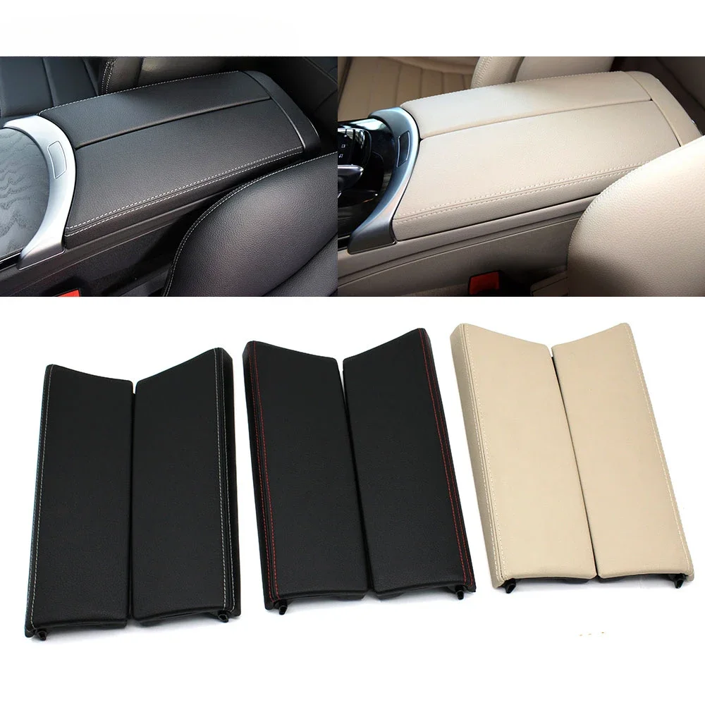 W205 W253 Center Console Leather Armrest Storage Box Cover Trim Replacement For Mercedes Benz C GLC C200 C300 C350 2056808804