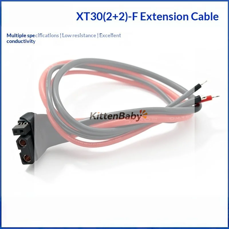 1PCS Micro Servo Motor Cable, XT30(2+2)-F Extension Cord, Straight,Right Angle For RC Car Drone Battery Charging