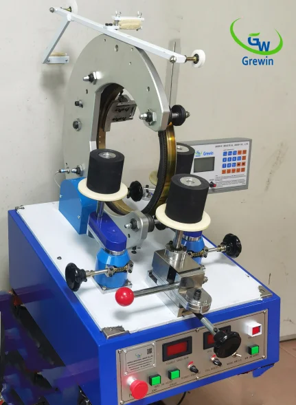 CE ISO qualified GWL-077 toroid transformer coil winding machine with copper wire wire diameter from 0.7 to 2.0mm