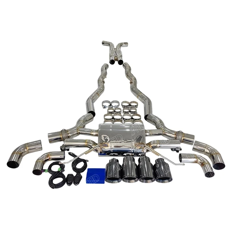

JTLD Car Exhaust System Escape Tubo Escape Coche Sport Exhaust Performance Valved Exhaust Catback System For BMW M8 F91/F92/F93