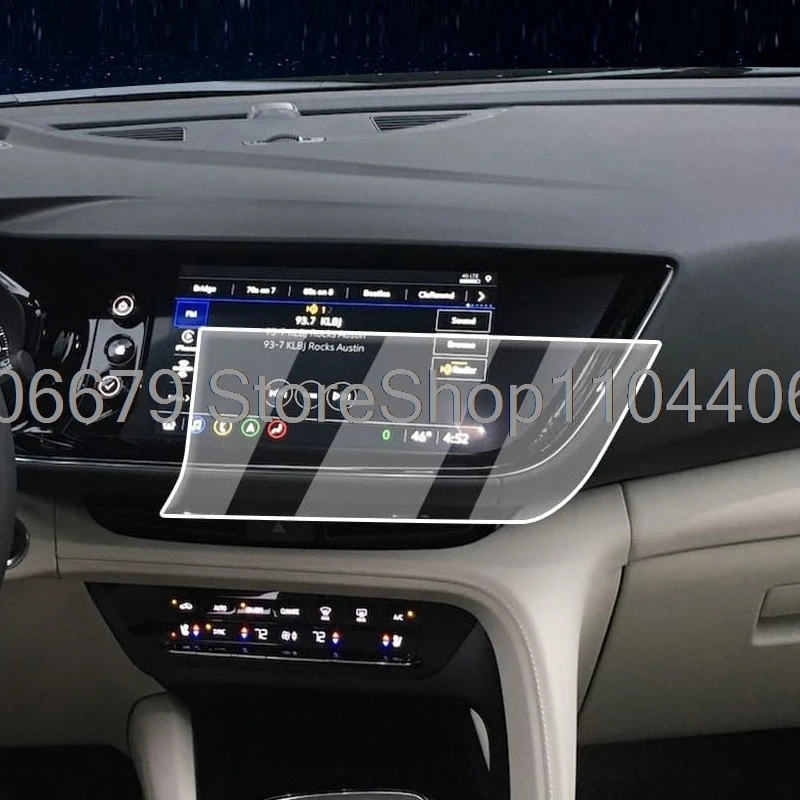 

Защитная пленка из закаленного стекла для Buick Envision 2021 2022 2023, 10,2-дюймовый автомобильный радиоприемник, GPS-навигация, защитная пленка для ЖК-экрана