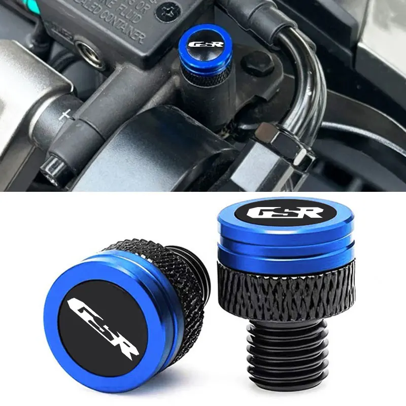 لسوزوكي GSR 750 400 600 GSR750 GSR400 GSR600 GSR 250 S F GSR250 دراجة نارية CNC الرؤية الخلفية الجانبية مرآة ثقب غطاء التوصيل الملحقات