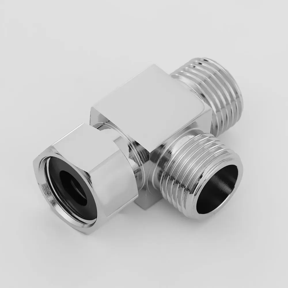 

Shower Head Brass Bathroom Supplies Function Switch Diverter Valve Kitchen Sink Splitter Water Tap Connector Faucet Adapter