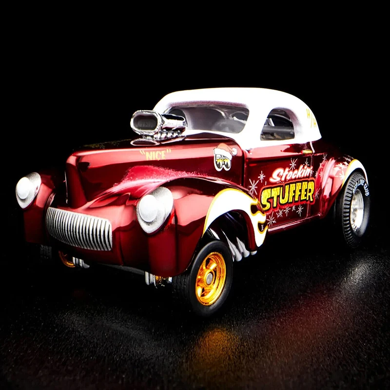 Hot Wheels RLC Exclusive \'41 Willys Gasser 2022 Holiday Car 1:64 Diecast Collectible Model Car Toy