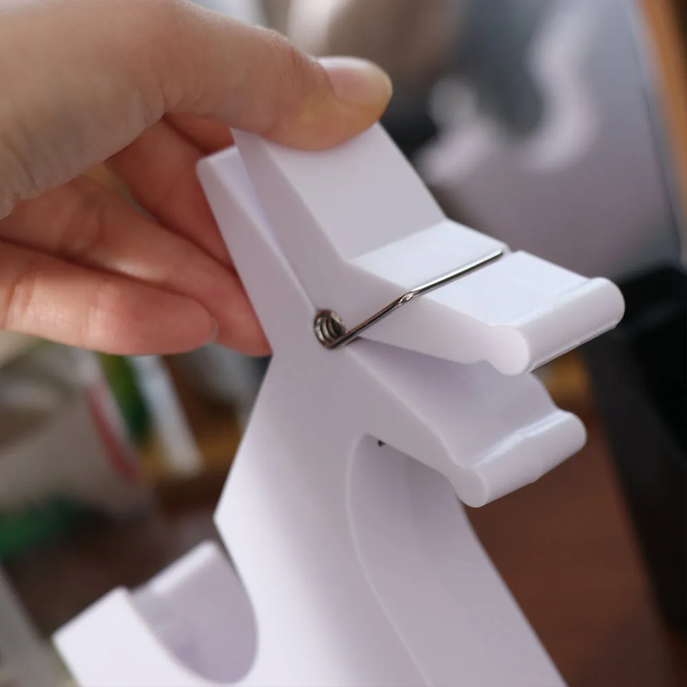 منظم البطاقات حامل مذكرة سطح المكتب ديكور مكتب اليدوية البغل ملاحظة حامل تخزين المضادة للانزلاق البغل حامل سطح المكتب الأدب بطاقة بريدية #1